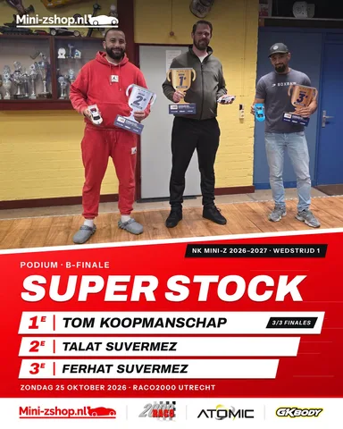 Podium Super Stock B-finale