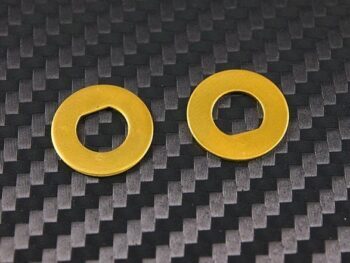 PN RACING MR2049T TITANIUM COATING V4 0.8MM PRESSURE PLATE Set  (dif platen)