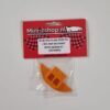mini-zshop.nl 202100042 Body Mount  pla AUDI R8 LMS met stootrand Mini-Z