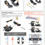 98302 RTM Rear Toe Master Alu. 7075 (Rear Arm Toe Mount) Drift ART
