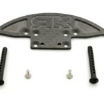 carbonfiber rc onderdeel met schroeven