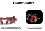 rode rc auto onderdelen set