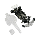 Châssis de voiture RC avec pièces détachées