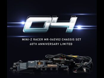 Kyosho Mini-Z Racer MR-04EVO2 Chassis Set 60th Anniversary Limited.