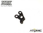 zwarte rc auto ophanging onderdeel