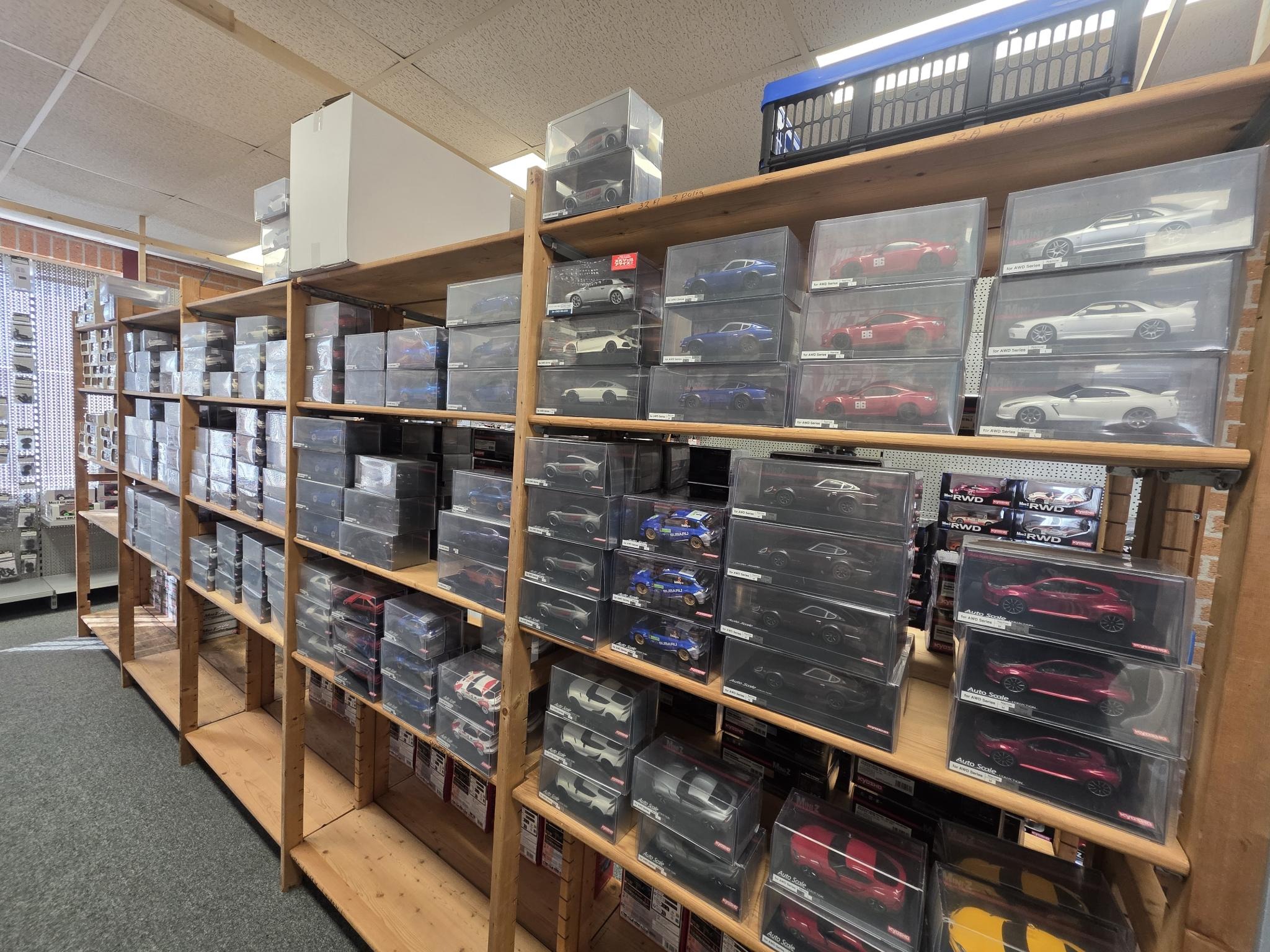Winkel met Mini-Z producten
