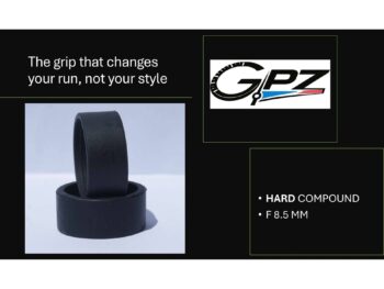 GPZ 8.5-HARD HARD front tires 8.5 mm ( 2 Pcs )
