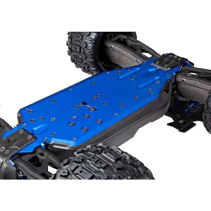 traxxas sled rc monster truck groen blauw