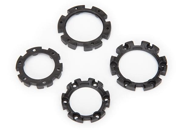 Bearing retainers, inner (2), outer (2), TRX8889 Traxxas TRX8889 Bearing retainers, inner (2), outer (2), TRX8889 - vier zwarte