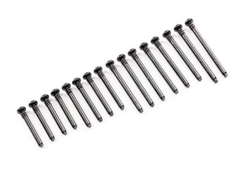 Traxxas TRX10740 Suspension screw pin set, front or rear, 3x40mm (4), 3x32mm (4), 3x28mm (4), 3x46mm (2) - veertien don
