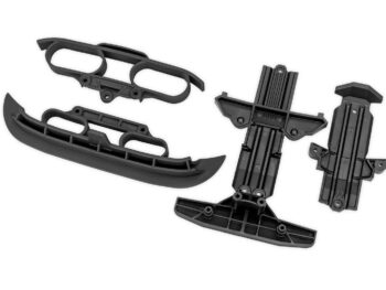 Traxxas TRX10837-BLK Black Bumpers and Skid Plates - vier