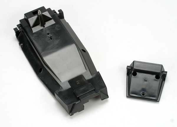 Electronics covers (f&r), TRX1215 Traxxas TRX1215 Electronics covers (f&r), TRX1215 - twee zwar
