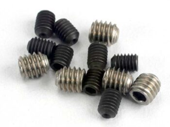 Traxxas TRX1548 Set (grub) screws, 3x4mm (8)/ 4x4mm (stainless) (4), TRX1548