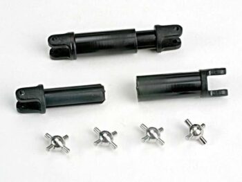 Traxxas TRX1651 Half-shafts (internal-splined (2)/external-splined (2))/ met, TRX1651 - zwarte