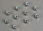 Nuts, 4mm nylon locking (10), TRX1747