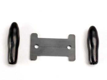 Traxxas TRX1926 Antenna caps, vinyl (2)/ antenna spool, TRX1926