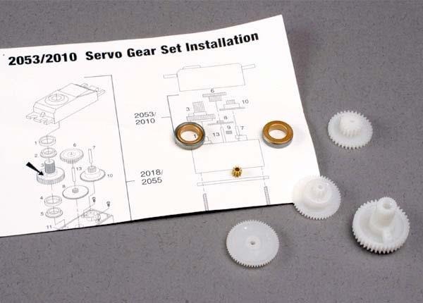 Gear set (for 2018 servos), TRX2010 Traxxas TRX2010 Gear set (for 2018 servos), TRX2010 - een