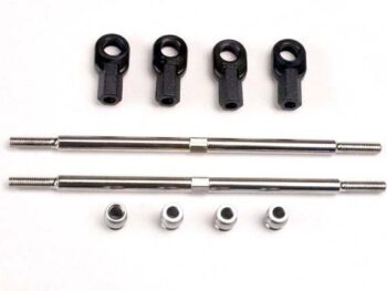 Traxxas TRX2338 Turnbuckles, 94mm (2), TRX2338 - twee zilver