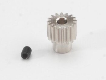 Traxxas TRX2416 Gear, 16-T pinion (48-pitch) / set screw, TRX2416 - een zilverkle