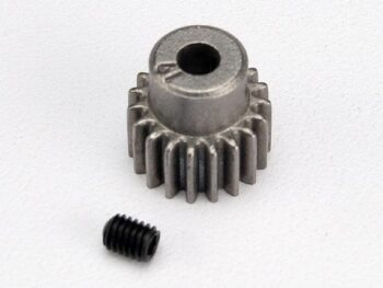 Traxxas TRX2419 Gear, 19-T pinion (48-pitch) / set screw, TRX2419 - een