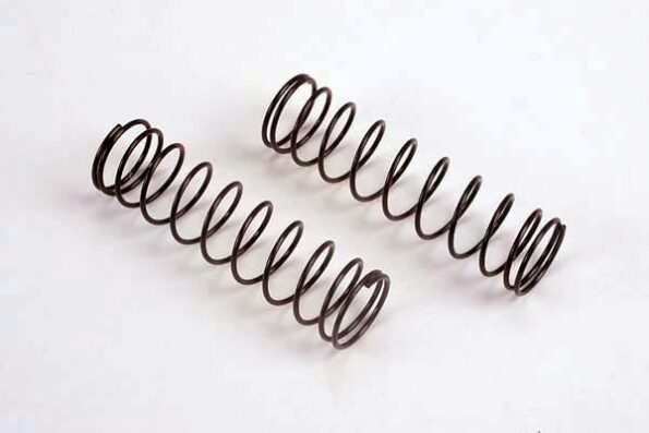 Traxxas TRX2457 Springs, rear (black) (2), TRX2457