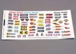 Decal sheet, racing sponsors, TRX2514