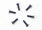 Screws, 2.5x10mm countersunk machine (hex drive) (6), TRX2523
