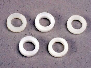 Traxxas TRX2545 Bellcrank bushings (plastic) (5x8x2.5mm) (4), TRX2545 - vijf witte