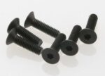Screws, 4x15mm countersunk machine (hex drive) (6), TRX2546