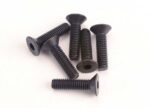 Screws, 3x12mm countersunk machine (6) (hex drive), TRX2552