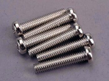 Traxxas TRX2570 Screws, 4x20mm roundhead machine (6), TRX2570 - een stapel van