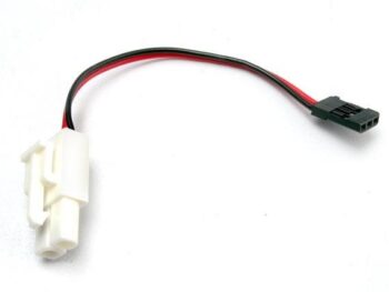 Traxxas TRX3029 Plug Adapter (For TRX Power Charger to charge 7.2V Packs), TRX3029 - een