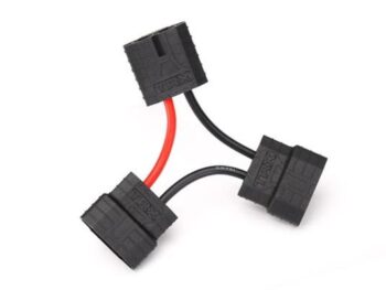 Traxxas TRX3063X Wire harness, series battery CONNECTION (iD COMPATIBLE), TRX3063X - zwart