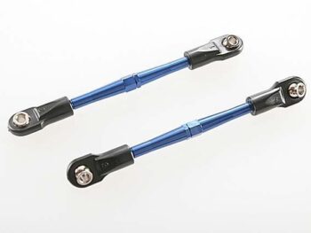 Traxxas TRX3139A Turnbuckles, aluminum (blue-anodized), toe links, 59mm (2) (, TRX3139A - twee blauw