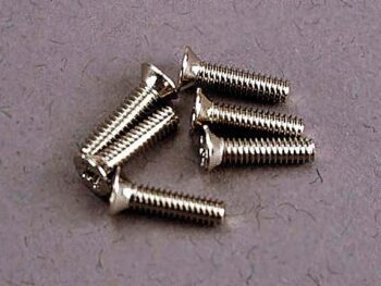 Traxxas TRX3161 Screws, 2x8mm countersunk machine (6), TRX3161 - zes z