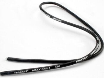 Traxxas TRX3343 Wire, 12-gauge, silicone (Maxx Cable) (650mm or 26 inches), TRX3343 - zwart