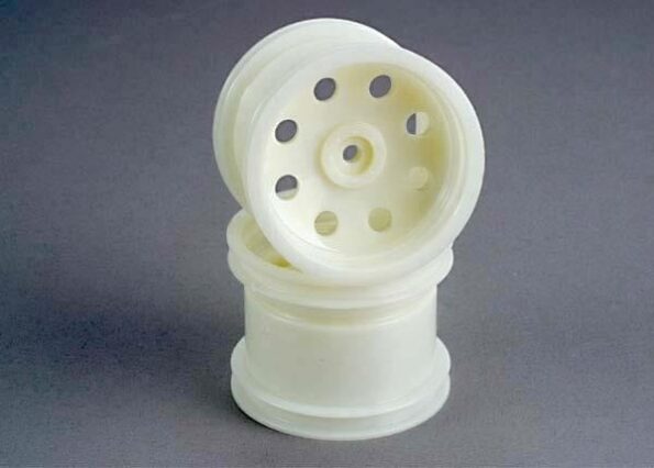 Traxxas TRX3674 Wheels, dyeable nylon 2.2 (rear) (2), TRX3674