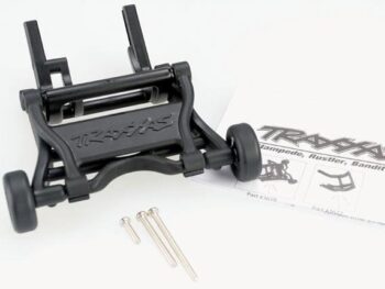 Traxxas TRX3678 Wheelie bar, assembled (fits Stampede, Rustler, Bandit serie, TRX3678 - zwarte kunst