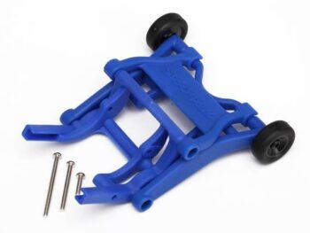 Traxxas TRX3678X Wheelie bar, assembled (blue) (fits Slash, Stampede, Rustler, TRX3678X - een blau