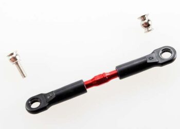 Traxxas TRX3737 Turnbuckle, aluminum (red-anodized), camber link, front, 39m, TRX3737