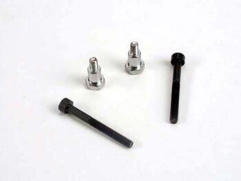 Traxxas TRX3742 Shoulder screws, steering bellcranks (3x30mm hex cap) (2)/ d, TRX3742 - vier metalen sch