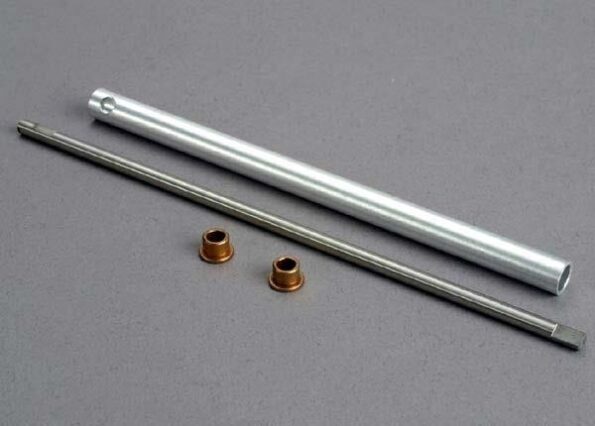 Traxxas TRX3829 Driveshaft/ stuffing tube/ oilite bushings (2), TRX3829