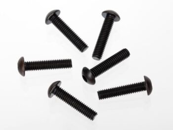 Traxxas TRX3929 Screws, 4x18mm button-head machine (hex drive) (6), TRX3929 - zes
