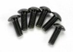 Screws, 4x12mm button-head machine (hex drive) (6), TRX3937