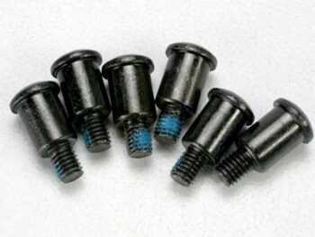 Traxxas TRX3966 Shoulder screws, 3x10mm (6) (with threadlock), TRX3966 - zes zwar