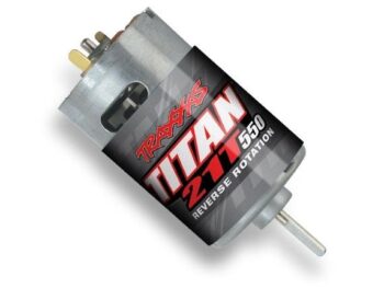 Traxxas TRX3975R Motor, Titan 550, reverse rotation (21-turns/ 14 volts) (1), TRX3975R