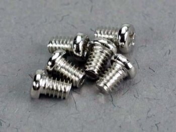Traxxas TRX4051 Low speed spray bar screws, 2x4mm roundhead machine screws (, TRX4051 - een stapel kleine