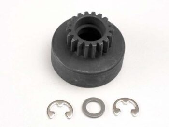 Traxxas TRX4118 Clutch bell, (18-tooth)/ 5x8x0.5mm fiber washer (2)/ 5mm E-c, TRX4118 - een don