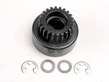 Traxxas TRX4122 Clutch bell, (22-tooth)/ 5x8x0.5mm fiber washer (2)/ 5mm E-c, TRX4122 - een