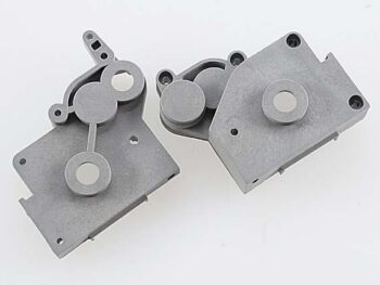 Traxxas TRX4191A Gearbox halves (grey) (left & right), TRX4191A - twee